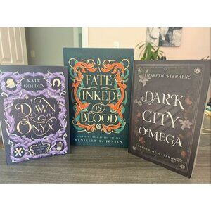Probaby Smut Book Bundle: A Dawn of Onyx, A Fate Inked in Blood, Dark City Omega